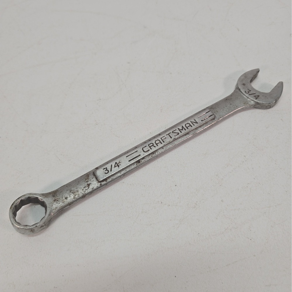 USA Craftsman 3/4" 12 point Combination Wrench 44701 -VV- series SAE